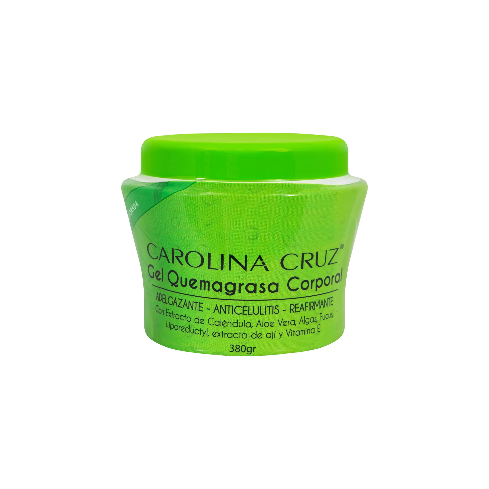 Gel quema grasa Carolina Cruz