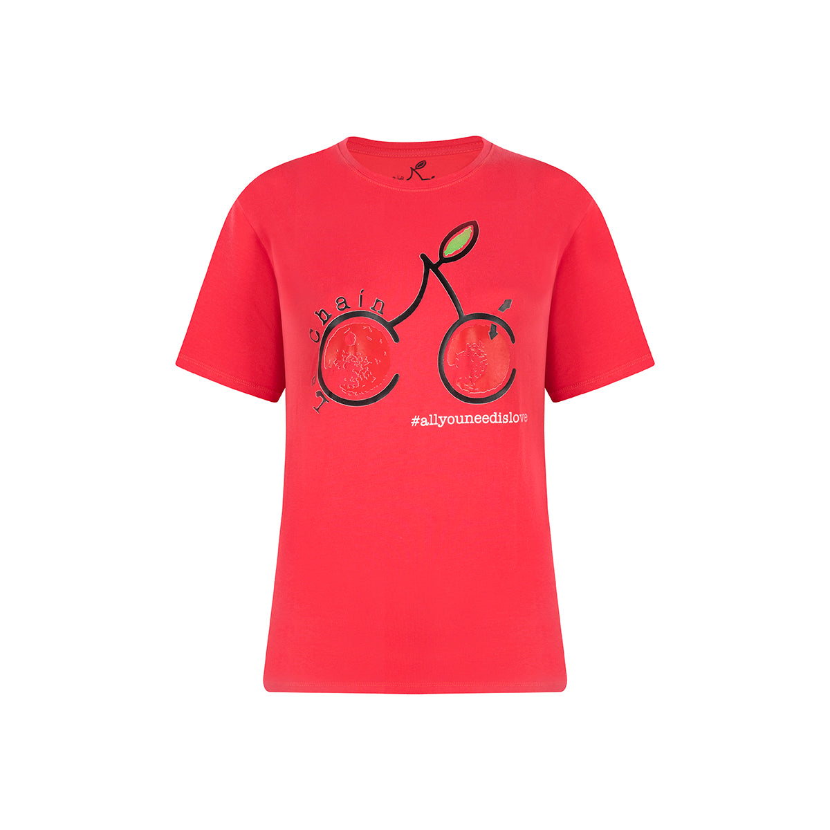 CAMISETA LA CHAIN ROJO