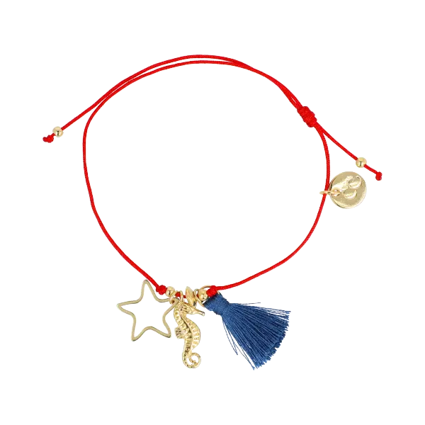 Pulsera hilo Heliconia