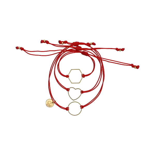 Pulsera triple hilo Dalia