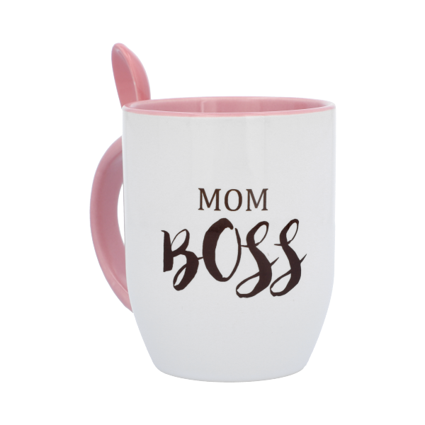 Mug cuchara Mom Boss