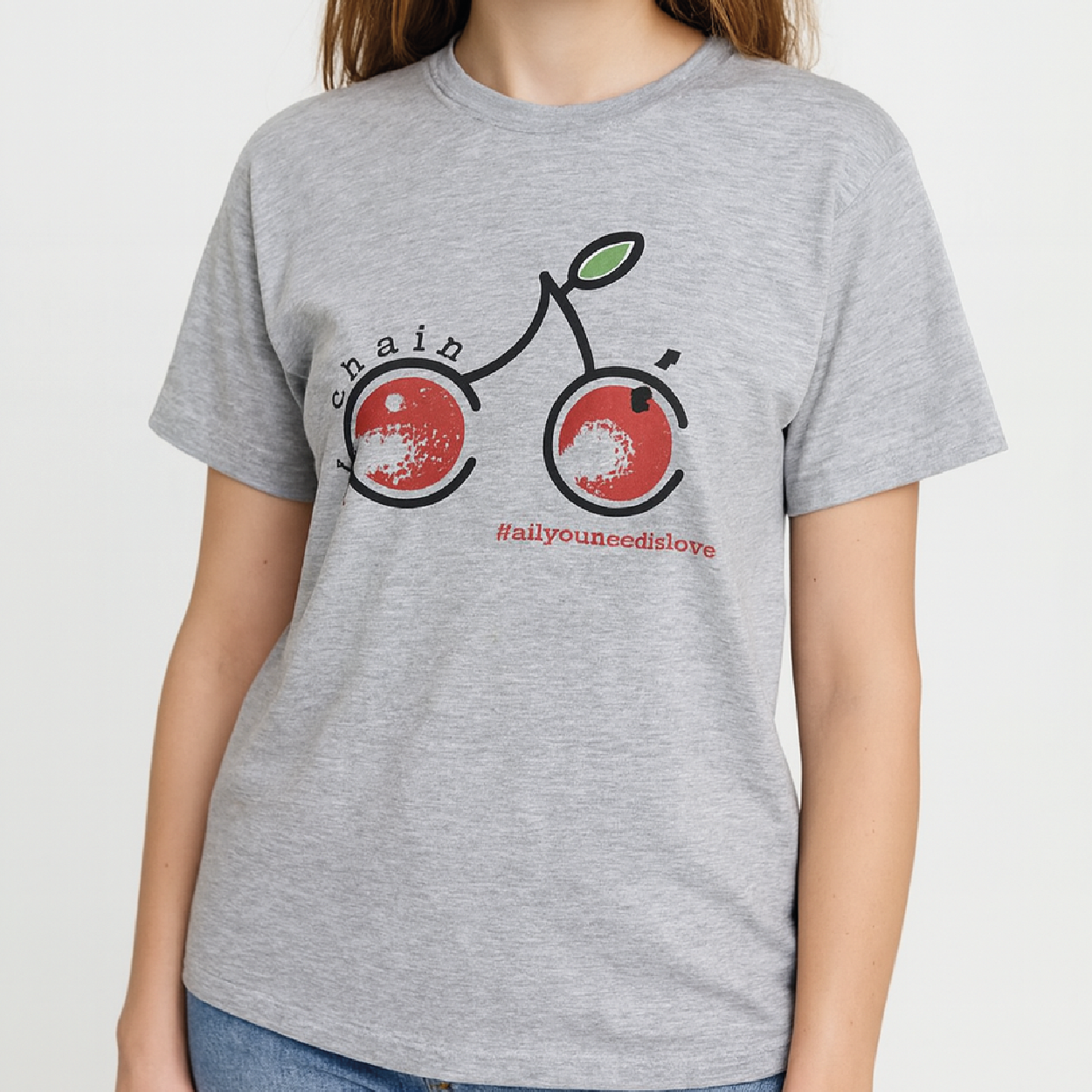 CAMISETA LA CHAIN GRIS