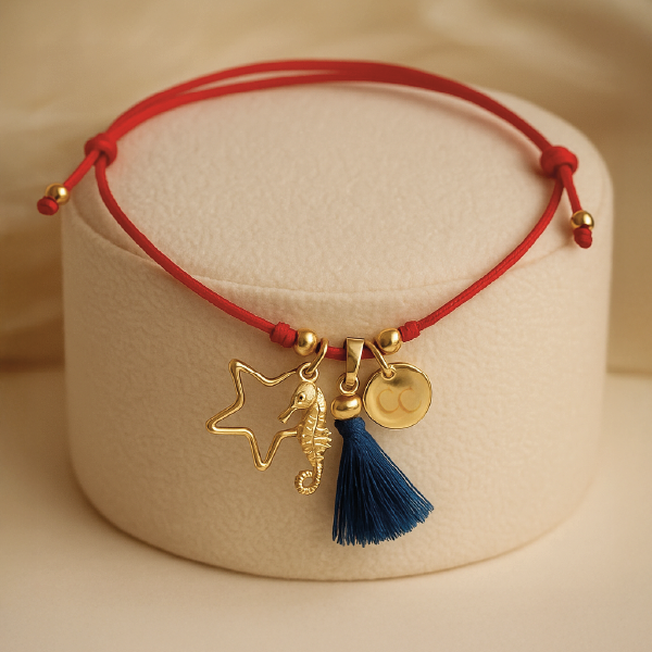Pulsera hilo Heliconia